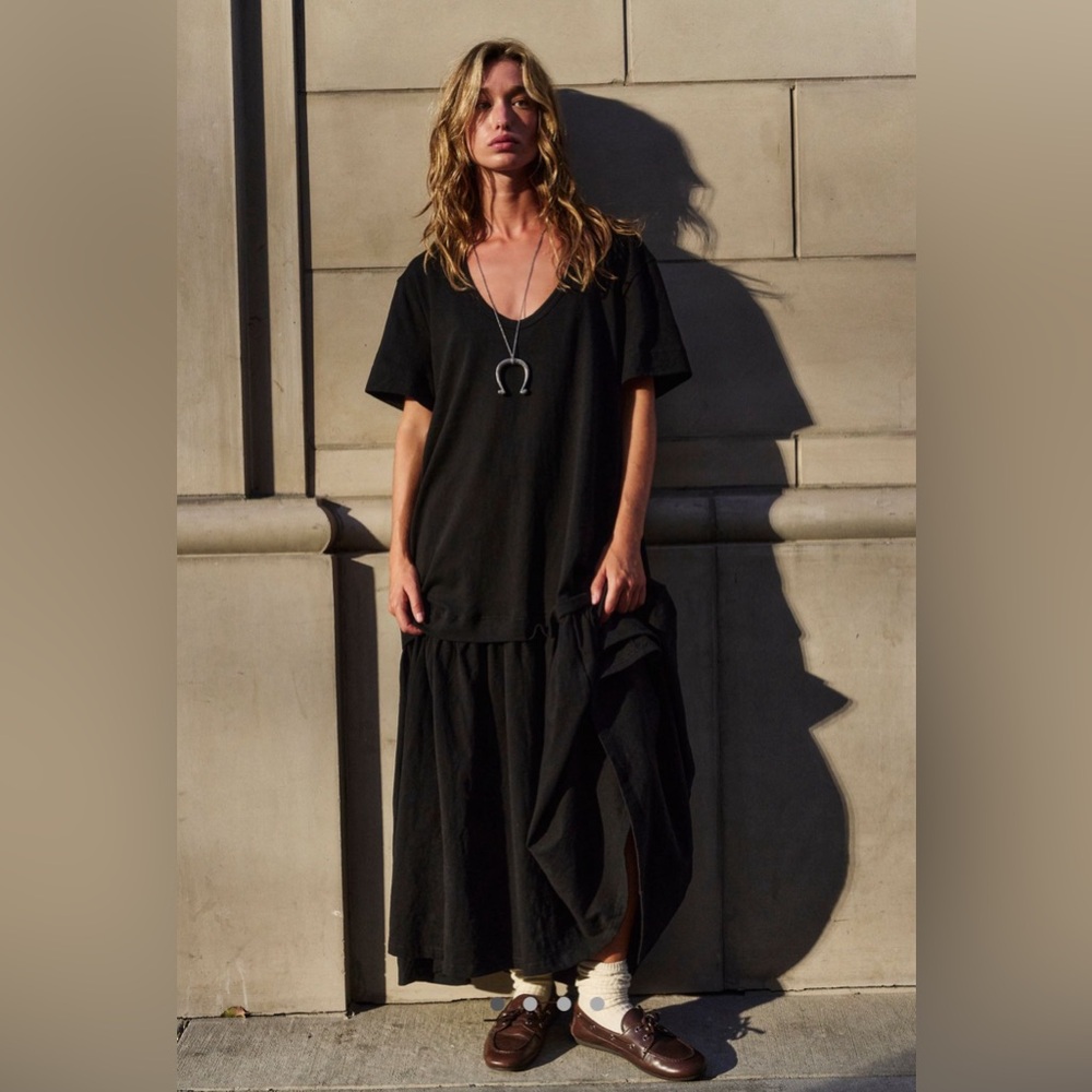 Free People Black Maxi Dress